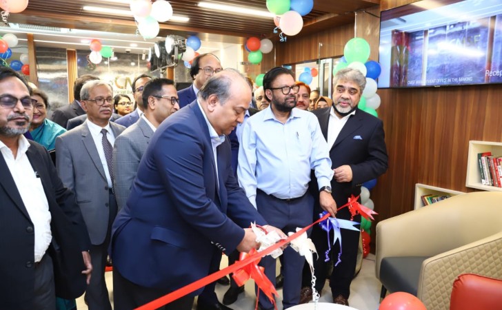 Inauguration of Mujib Corner at the Management Office of CMSF